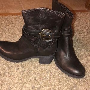 Nine West leather boots